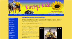 Desktop Screenshot of kirstyskids.org