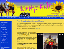 Tablet Screenshot of kirstyskids.org